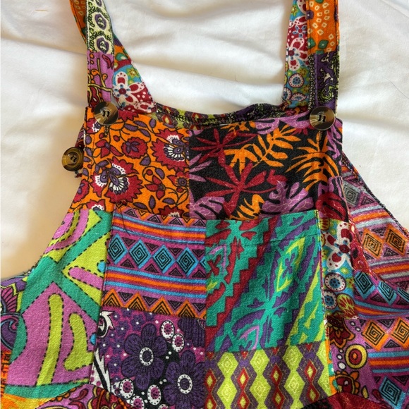 Colorful Patchwork Pants - Picture 2 of 4